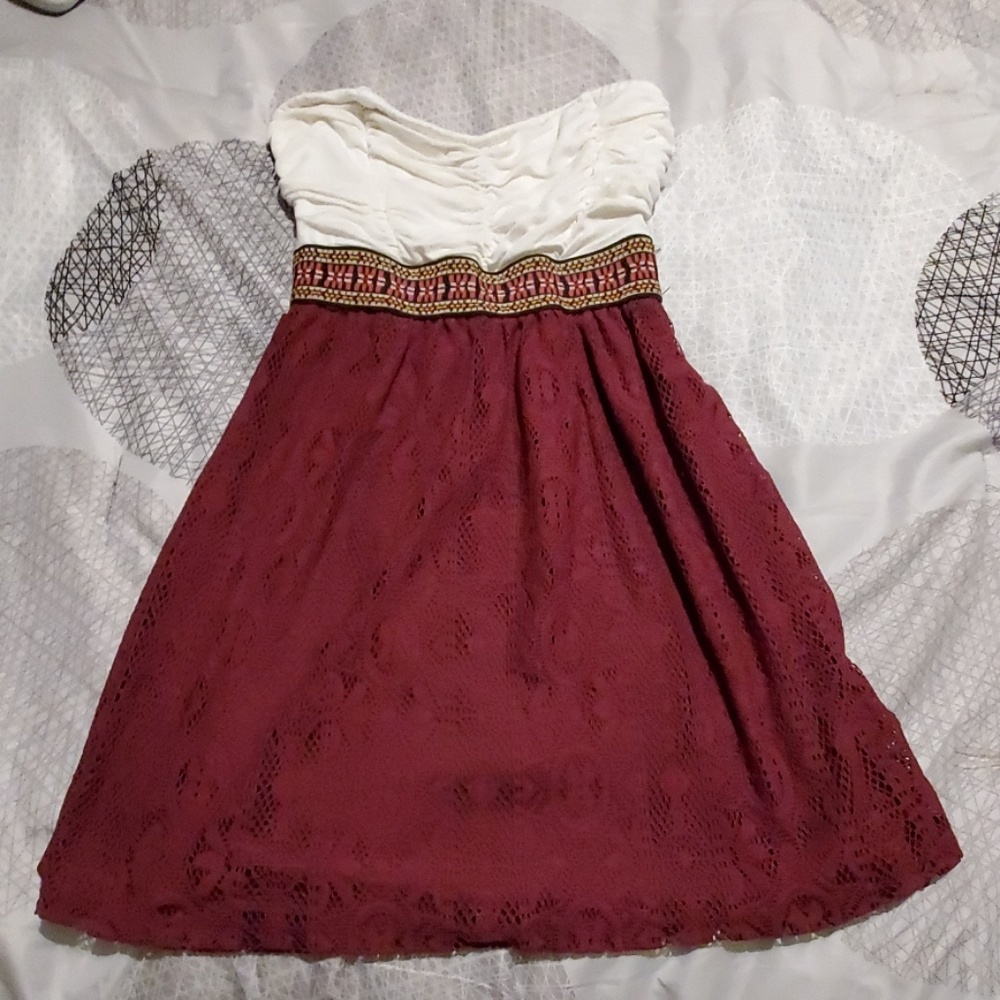Strapless Summer Dress